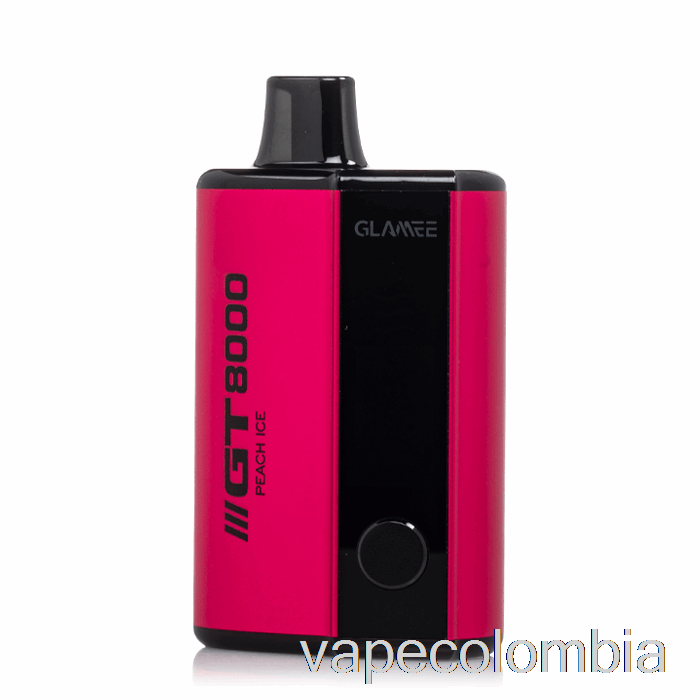 Vape Recargable Glamee Gt8000 Desechable Melocotón Hielo